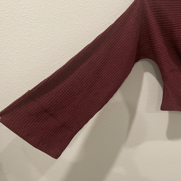 Free people hobo long sleeve maroon - Picture 3 of 4